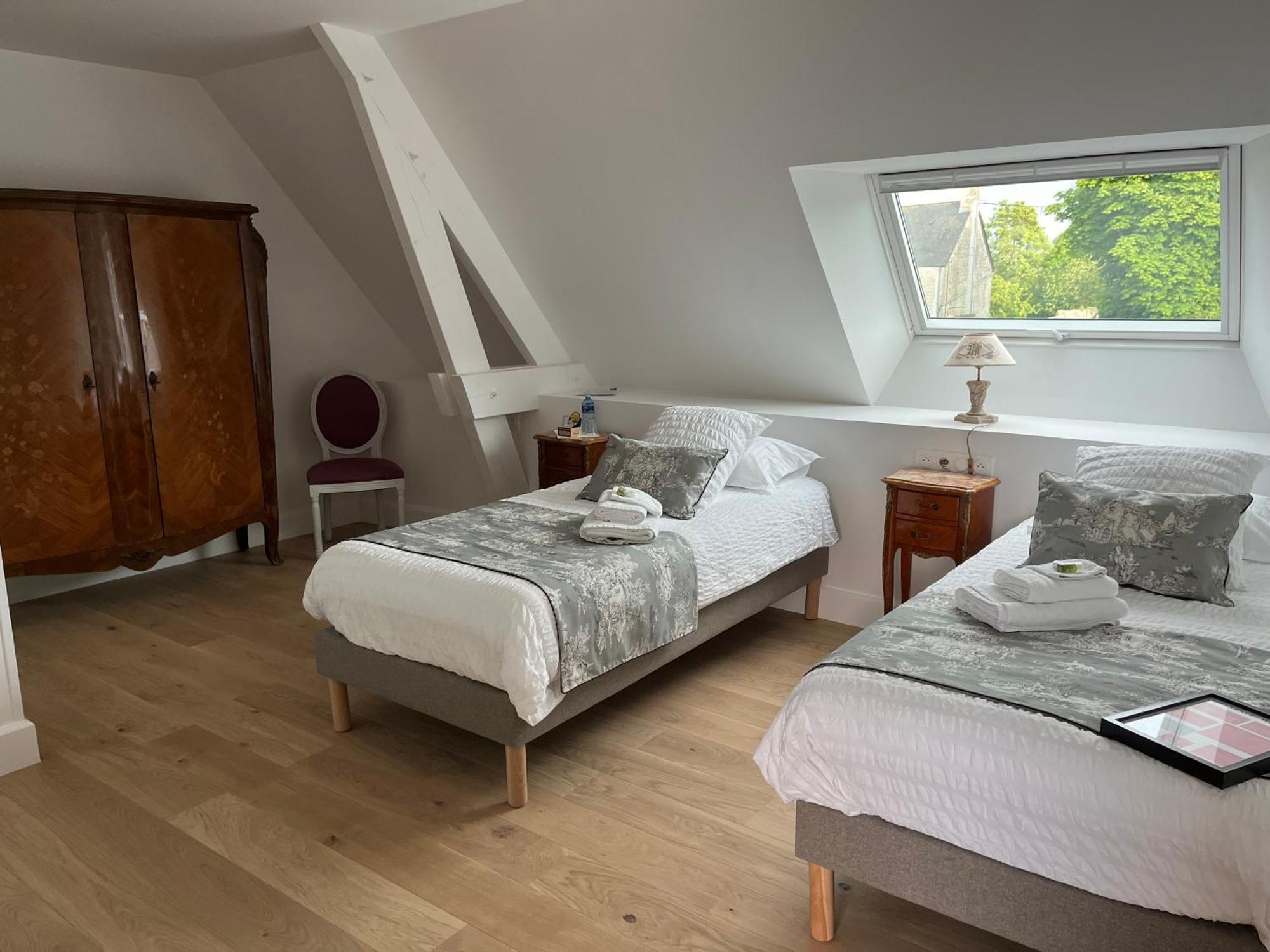 Chambre D'Hotes Le Domaine De La Vallee Saint-Martin-de-Varreville Exterior photo